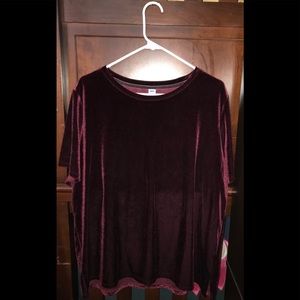Old Navy Velvet Tee